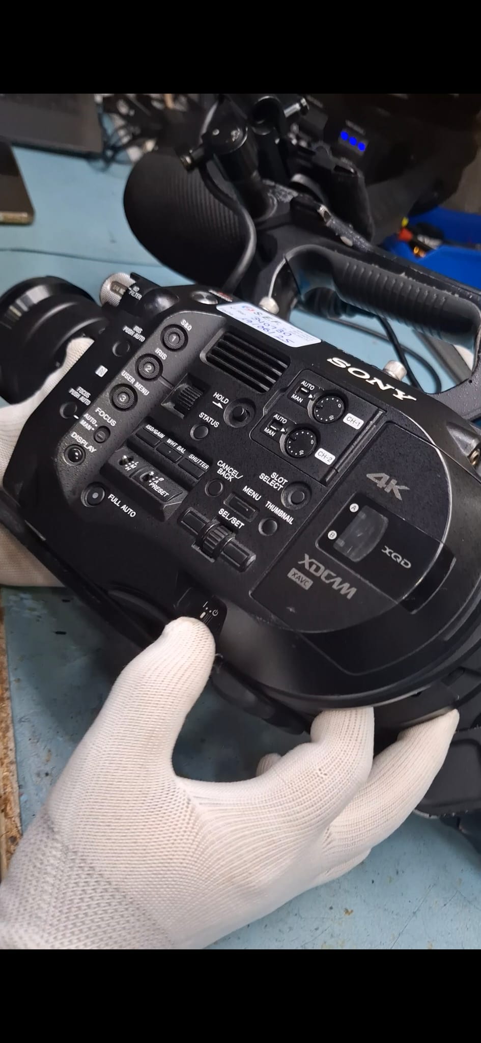 ¡SONY PXW-FS7, VISITA DE UNA LEYENDA AL TALLER!