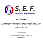 ¡ABRIMOS PRIMEROS SABADOS DEL MES!
